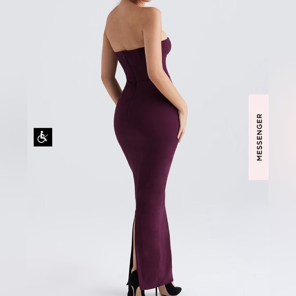 House of CB Lucia Strapless Corset Maxi Dress - Picture 3 of 7